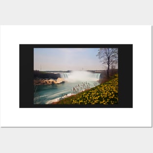 Niagara Falls Horseshoe falls Posters and Art